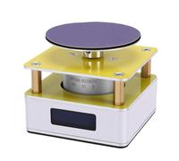 Hamwesh Mini Lijadora de Disco, Mesa con Pantalla Digital de 4 Velocidades | Máquina de Lijado de Molienda Fina con Rotación Inversa hacia Adelante de 10000rpm para Reparación de Teléfonos, Pinzas,