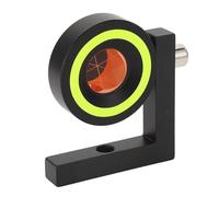 Hamwesh Mini Prisma, Barra en L de 90 Grados, Prisma Topográfico de ángulo Recto, Construcción de Vidrio óptico con Pegatina Fluorescente para Túneles, Carreteras, Puentes, Edificios