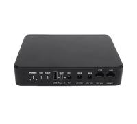 Hamwesh Mini UPS de Respaldo de Batería, Fuente de Alimentación Ininterrumpida de 10400 MAh con Múltiples Salidas para Cámara Enrutador PoE 15 V 24 V USB DC 5 9 12