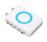 Hamwesh Modulador RF Digital Convertidor Demodulador VHF HD, Dispositivo Compacto Plug and Play para TV NTSC, Fácil de Instalar y Usar