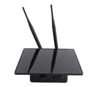 Hamwesh Nodo Meshtastic, Repetidor Lora a Prueba de Agua IP66 con Energía Solar, con Batería Incorporada y Alcance de 5 Km para Comunicación Al Aire Libre del Equipo Remoto de Emergencia