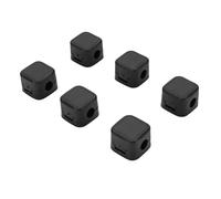 Hamwesh Organizador de Cables, Ranura para Cables de 7,5 Mm, Diseño de Abrazadera Magnética, Gestión de Debajo del Escritorio, Clips de Gestión de con Paquete de 6 Pegatinas Adhesivas para el Hogar,