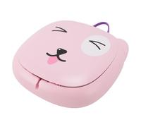 Hamwesh Orinal de Viaje, Asiento de Inodoro Portátil y Plegable para Niños Pequeños con Bolsa de Almacenamiento, a Prueba de Fugas para Uso en Coche de Acampada Al Aire Libre (PINK)