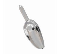 Hamwesh Pala para Hielo de Acero Inoxidable, Pala Multifuncional para Alimentos con Ergonómico, Pulido Espejo, para Uso en Fiestas en la Barra de la Cocina (8 onzas)