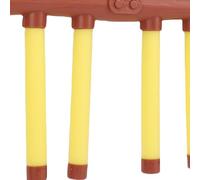 Hamwesh Palos de Caída de Reflejos, Control Remoto, Coordinación Mano-Ojo, Juguete de Entrenamiento, Palos Que Caen, Juego de Reacción con Diseño de Grano de Madera para Niños, Actividades (Yellow)