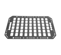 Hamwesh Panel Molle para Caja de Camión, Construcción de Aluminio Liviano, Panel Molle con Riel en L, de Almacenamiento para Caja de Camión con Clips de Bloqueo y Correas para Sedanes, SUV,