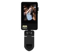 Hamwesh Pantalla de Monitor Selfie de 2,4 Pulgadas Clip Inalámbrico en el Espejo del Teléfono XDP Tecnología sin Demora WiFi Bluetooth Compatible para Teléfono iOS Vlog Transmisión en Pantalla de