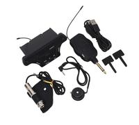 Hamwesh Pastilla de Guitarra Acústica, Transferencia de Frecuencia UHF, Reproducción, Carga Tipo C con Efectos DSP de Sonido Avanzados para Interpretaciones de Guitarra