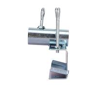 Hamwesh Patio Paraguas, Base de Paraguas de Servicio Pesado Ajustable Ajustable, Abrazadera de Montaje con Compatibilidad de 3.8 Cm de Diámetro para el Uso de la Cubierta de Barandilla de Jardín de