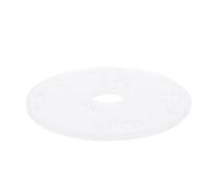 Hamwesh Placa Base de Enrutador Universal de 6,46 Pulgadas, Subbase de Acrílico Transparente con Orificios Marcados y Pasador de Centrado de Latón, Placa Guía de Enrutador para Enrutar Recortes en