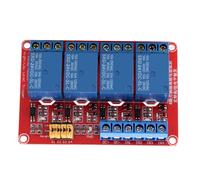 Hamwesh Placa de Módulo de relé Optoacoplador con Fuerte Capacidad de Accionamiento para Proyectos de Bricolaje 5V/12V/24V (24V)