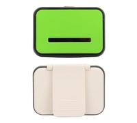 Hamwesh Podómetro, Texto Ciego, Diseño Táctil Estéreo, Batería, Energía Solar, Portátil, Pantalla Grande, Contador de Pasos Preciso, Rastreador de Pasos con Clamp/Holder para a Ciegas, Distancia y