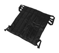 Hamwesh Posicionamiento de la Almohadilla de la Cama, Hoja de Transferencia de Paciente Lavable Reutilizable con Manijas Reforzadas para Uso en el Hogar y el Hospital (BLACK)