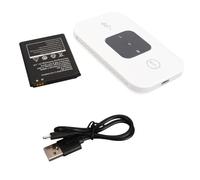 Hamwesh Punto de Acceso WiFi Móvil 4G LTE, Enrutador WiFi Portátil de 150 Mbps 2100 MAh para 10 Usuarios, Dispositivo de Punto de Acceso Móvil con Ranura para Tarjeta Micro SIM para Asia, Sudeste