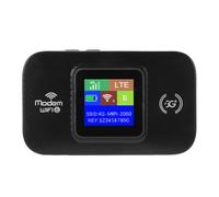 Hamwesh Punto de Acceso WiFi Portátil, Enrutador de Viaje con Soporte de Banda Ancha y Batería de Larga Duración de Alta Velocidad de 300 Mbps, Caja WiFi con Tipo C y Soporte para 10 Dispositivos