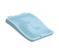 Hamwesh Rampa para Caja de Arenas para Gatos, Altura Ajustable, Taburete con Pedal para Receptor de Arenas de Doble Capa con Base Antideslizante, Resistente Al Agua, a Prueba de Orina
