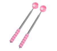 Hamwesh Recuperador Telescópico de Pelotas de Golf, Recuperador de Pelotas de Golf de Acero Inoxidable con Antideslizante y Diseño Liviano, para una Fácil Recuperación en Campos de (Rosado)