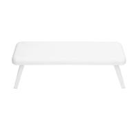 Hamwesh Reposabrazos para Uñas, 2 Reposamanos Plegable, Liviano y Portátil, Compatible con Lámparas de Uñas de Menos de 8 Cm, Soporte para con Cojín Lavable para Salones de, Escuelas de Belleza y