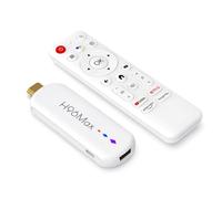 Hamwesh Reproductor Multimedia Digital Inteligente 4K con Control Remoto por Voz Android 9.0, 2 GB de RAM, 16 GB de ROM, WiFi 2.4G/5G, portátil para Viajes y Entretenimiento en casa