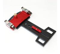 Hamwesh Riel Guía de Sierra de Pista, Guía de Aleación de Aluminio Ajustable de Múltiples ángulos para Proyectos de Carpintería con 11 Topes de ángulo