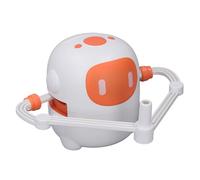 Hamwesh Robot de Dibujo para Niños, Juguete Educativo Interactivo de Aprendizaje con 100 Tarjetas de Palabras e Interacción de Voz, Robot de Dibujo Inteligente para Mejorar la (White)