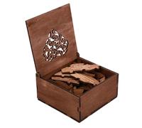 Hamwesh Rompecabezas de Corazón de Madera de Aniversario, Juego de Caja de Rompecabezas de Reasons Why I Love You, Regalo Romántico del Día de San Valentín para Esposo y Esposa, Recuerdo de