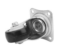 Hamwesh Rueda Giratoria de 2 Pulgadas, Rueda Universal para Carro de Herramientas de Rotación Flexible Resistente Al Desgaste, de TPU con Rodamiento 6001ZZ para Textiles y Equipos Industriales