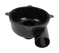 Hamwesh Separador de Polvo Ciclónico, Tapa del Colector de Polvo con Separación Eficiente de Residuos de de Ajuste Universal de 4 Pulgadas, Accesorio para Aspiradora con Anillo de Sellado para