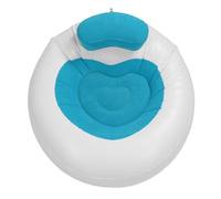 Hamwesh Sofá Inflable, sofá de Aire Flocado en Forma de Corazón Amoroso de Inflación Rápida, Silla Inflable Portátil Liviana con Soporte de Peso Fuerte para Sala de Estar, Dormitorio, Camping Al