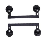 Hamwesh Soporte de Ventosa para Satélite, Soporte de ángulo Ajustable Seguro con Ventosas de Alta Resistencia y Construcción de Metal ABS, para Ventana de Coche y Techo Corredizo, Uso en Múltiples