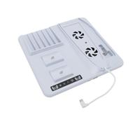 Hamwesh Soporte Delgado para, Refrigeración con Múltiples Ventiladores y 6 Ranuras para Tarjetas de Juego Estación de Carga, Estación de Refrigeración con Carga de Controlador Dual para Consola Slim