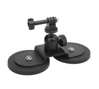 Hamwesh Soporte Magnético para Cámara de Acción, Fuerte Fuerza de Succión de 5 Kg, Cabezal Esférico Ajustable de 360° con Aleación de Aluminio Aeroespacial, para Cámaras Deportivas