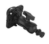 Hamwesh Soporte para Buscador de Peces, Soporte Universal para Transductor de Rotación 360, para Ariete con Base Hexagonal para Barco Marino, Kayak, Canoa, Pontón
