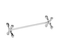 Hamwesh Soporte para Palillos, Soporte Multifuncional de Acero Inoxidable para Palillos, Cuchillos, Tenedores, Cucharas, para Cubiertos con Base Antideslizante para Cocina, Oficina, Cafetería