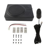 Hamwesh Subwoofer de Automóvil, 10 Pulgadas de 600W Debajo del Asiento Combo de Amplificador de Subwoofer con Alimentación con Filtro de Paso bajo Variable para el Diseño de Espacio de Camiones