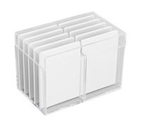 Hamwesh Suministros de Extensión de Pestañas, Caja de Almacenamiento de Pestañas Acrílicas de 10 Capas, Bandeja de para Extensión de, Organizador de con Fondo Magnético y Diseño de Tapa Sellada