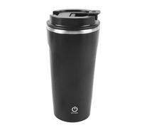 Hamwesh Taza de café con Agitación Automática, Taza Mezcladora Automática de Acero Inoxidable de 400 Ml, Resistente Al Agua IP6 Recargable, Batidora de café Portátil con Rotor Magnético Extraíble,
