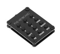 Hamwesh Teclado Numérico, Memoria de Voz Inalámbrica y Teclado Numérico de Memoria de Concurso, con Cable de 3,5 Mm para Radios Compatibles FT891 FH2 FT991A FTDX3000 FTDX9000 FT950 FT450 FTDX5000