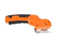 Hamwesh Tijeras Eléctricas Inalámbricas, Cortador de Tela Eléctrico con Cuchillas Giratorias Recargables, Tijera Artesanal Liviana con Cable de Carga USB para Corte de Cartón de Cuero en el Aula