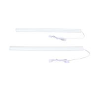 Hamwesh Tubo de Refrigeración por Agua ARGB, Luz Suave Panorámica de 360 grados con 35 Cuentas de Lámpara ARGB, Programables 16,8 Millones de Colores para Instalación de Bricolaje en la Caja de la