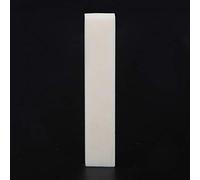 Hamwesh Tuerca de Guitarra de Hueso de Búfalo, Mano de Obra Fina Liviana, Tuerca de Almohada para Cuerdas de 52x6x10 Mm, Almohada para Cuerdas de Guitarra con Múltiples Opciones de Paquete, 1 Pieza,