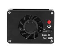 Hamwesh Ventilador de Refrigeración para Cámara, Disipador de Calor Semiconductor Modos de Refrigeración de Varios Niveles, de Externo con Potencia Tipo C de bajo Ruido 26 DB para A7M4 ZVE1 A6700