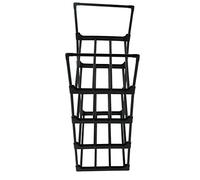 Hamwesh Zapatero, Organizador de Zapatos Multicapa de Hierro y Plástico Reforzado Resistente, Organizador de Armario con Diseño Que Ahorra Espacio y Capacidad para 12 Pares para Entrada, Armario, (1