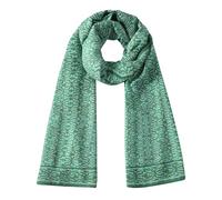 Hamzah Pañuelo Estampado de Modal para Mujer y Hombre - Bufanda Ligera 180x65 cm con Diseño Artístico Verde de Inspiración Andaluza, Accesorio Versátil para Primavera y Verano (Ahdar)