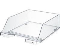 Han 1047-23 Klassik XXL - Bandeja para cartas (muy alta, moderna, elegante y brillante, 2 unidades), transparente