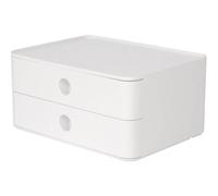 Han 1120-12 Smart Box Allison - Cajonera con 2 cajones, color blanco