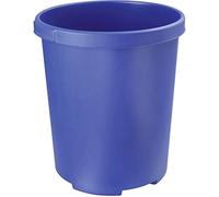 HAN 1836-14 - Papelera cónica, fabricada en polipropileno, 350 x 430 x 490 mm, 50 L, color azul