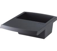 HAN 1850-13 - Tapa para papelera Logo con contenedor para 5 l, color negro