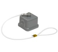 Han 3A Tapa Metálica Con Cordón De Fijación - 09200035427