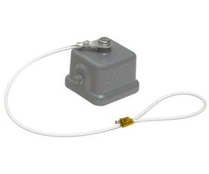 Han 3A Tapa Metálica Con Cordón De Fijación - 09200035427